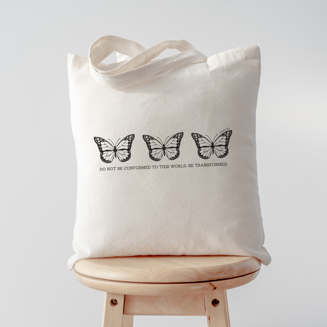 Become New Butterfly Tote Bag – Salt and Honey Clothing