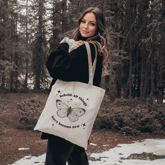 Christian Tote Bags  Explore Salt and Honey Clothing